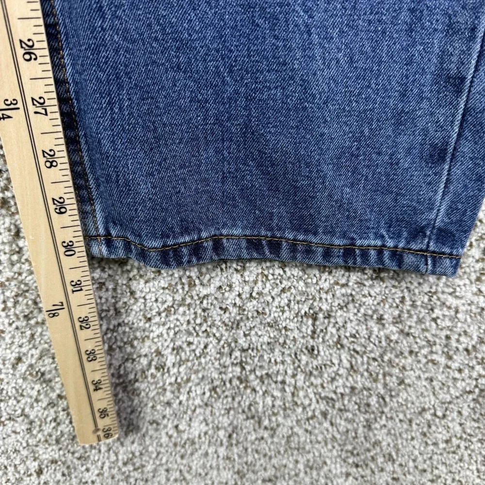 Levi's 505Jeans Mens Size 38x30 Blue Denim Pants Straight Leg Medium Wash Cotton
